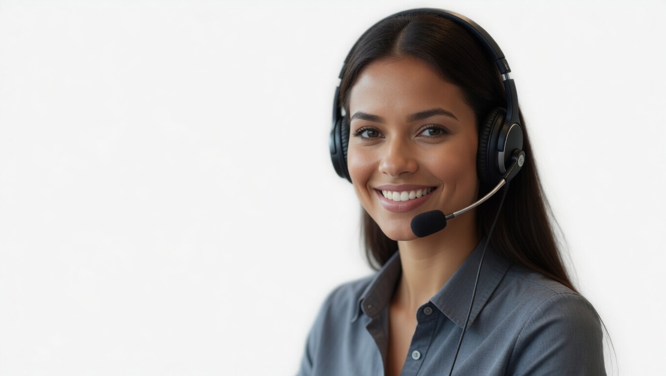Professional live answering service agent handling medical and legal calls — Viatel Communications